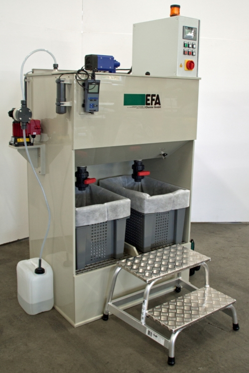 EFA-Chargenreinigungsanlage RCA 250 mit pH Regelung